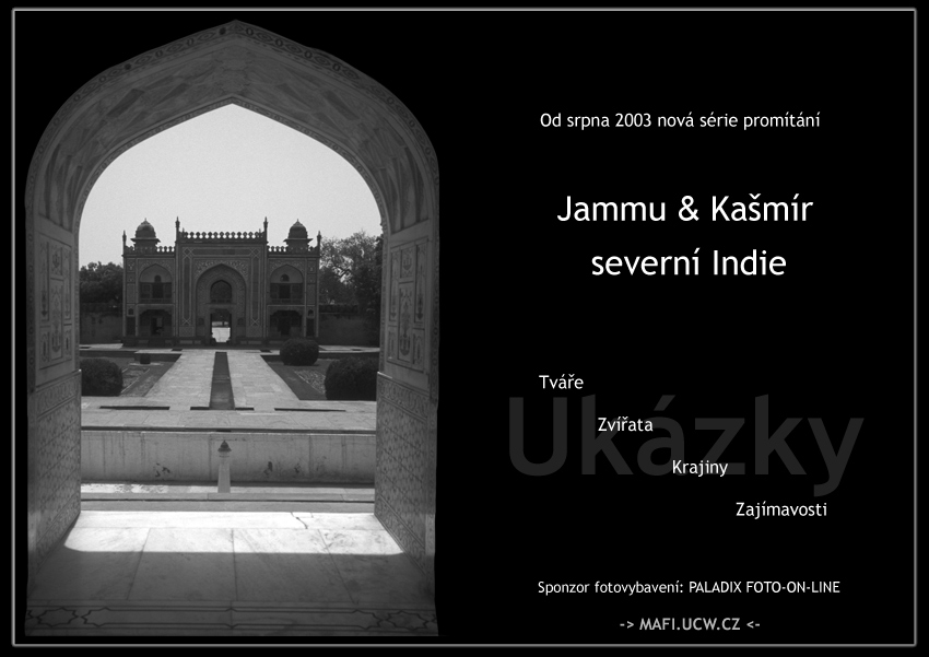 Prom�t�n� ze severn�ch kon�in Indie a Ka�m�ru